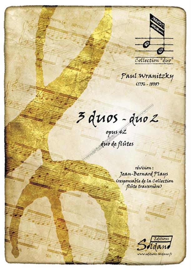 3 Duos Op. 42 - Duo 2 (WRANITZKY PAUL)