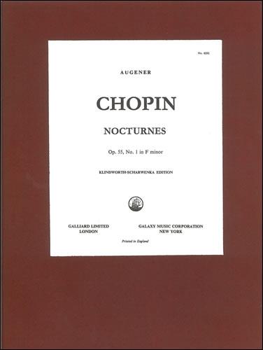 Nocturne In F Minor, Op. 55, #1 (CHOPIN FREDERIC)