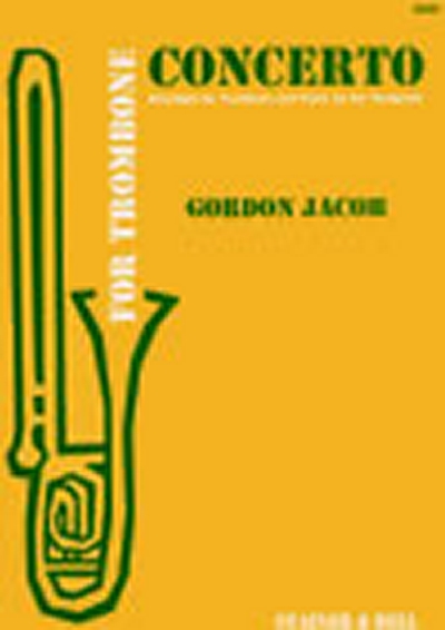 Concerto For Trombone And Orchestra. Transcribed For Trombone And Piano