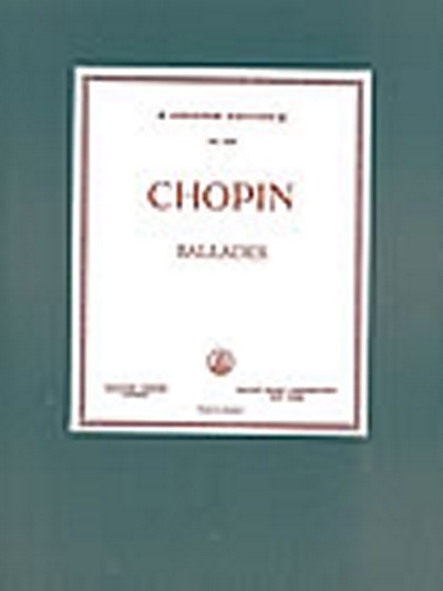 Ballades, The (CHOPIN FREDERIC)