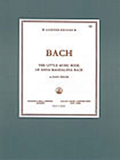 Little Music Book Of Anna Magdalena Bach (Bwv Anh.122)