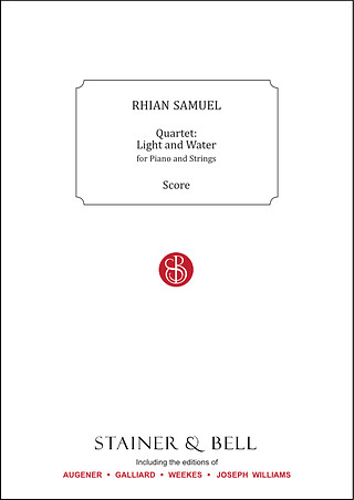 Quartet: Light And Water (SAMUEL RHIAN)
