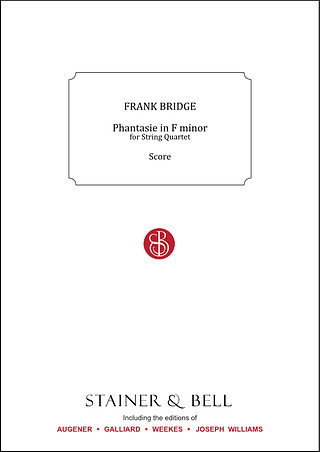 Phantasie In F Minor (BRIDGE FRANK)