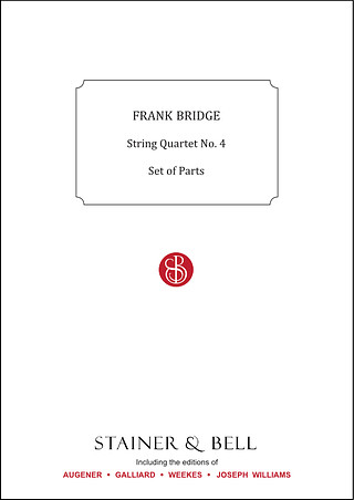 String Quartet #4 (BRIDGE FRANK)