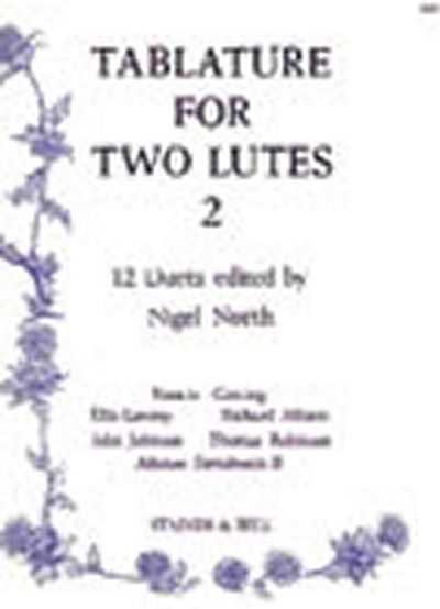 Tablature For Two Lutes: Book 2 (NORTH NIGEL)