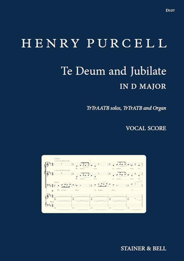 Te Deum And Jubilate In D Major (PURCELL HENRY)