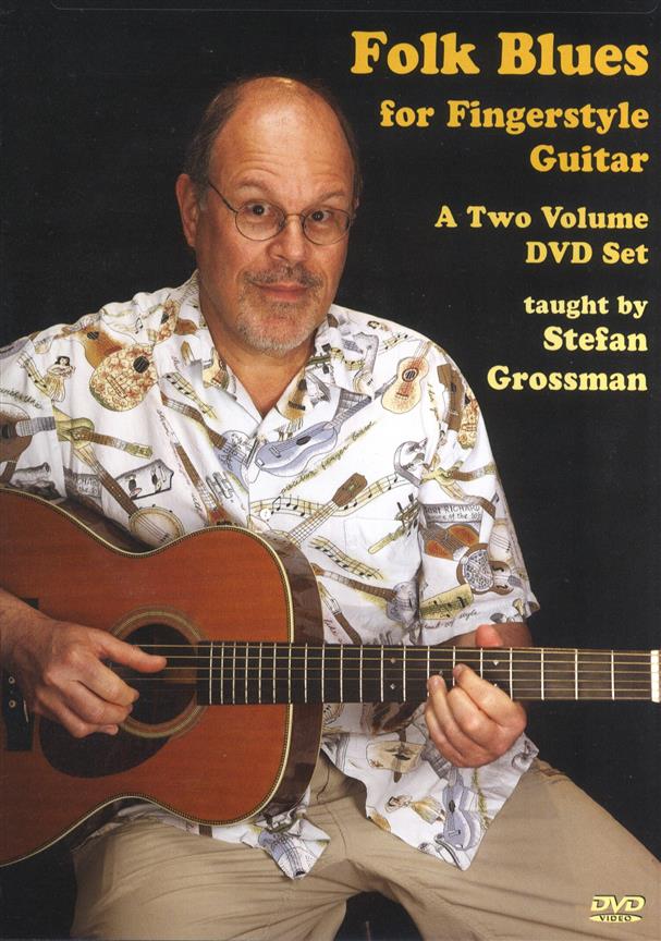 Dvd Grossman Stefan Folk Blues For Fingerstyle Guitar (2 Dvd)