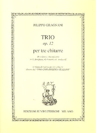 Trio Op. 12 (GRAGNANI FILIPO)