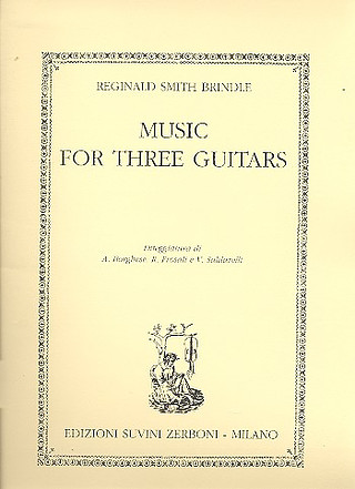 Music For 3 Guitars (SMITH-BRINDLE)