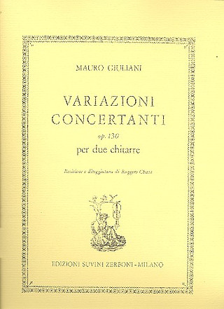 Variazioni Concertanti Op. 130 (GIULIANI / CHIESA)