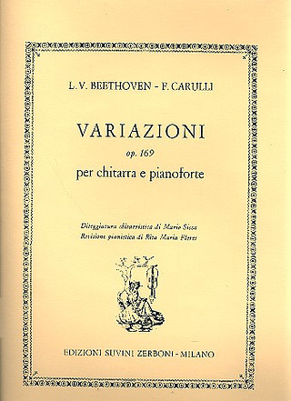 Variazioni Op. 169 (BEETHOVEN LUDWIG VAN / CARULLI)