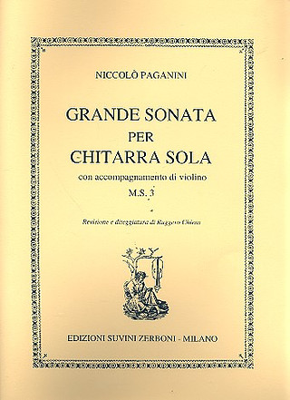 Grande Sonata (PAGANINI NICCOLO / CHIESA)