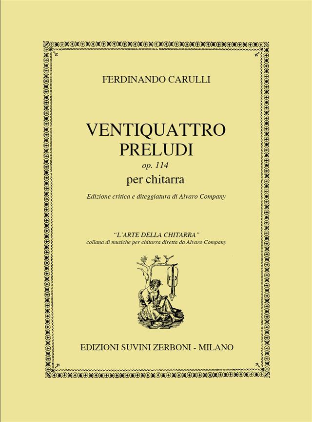 24 Preludi Op. 114 (CARULLI FERDINANDO)