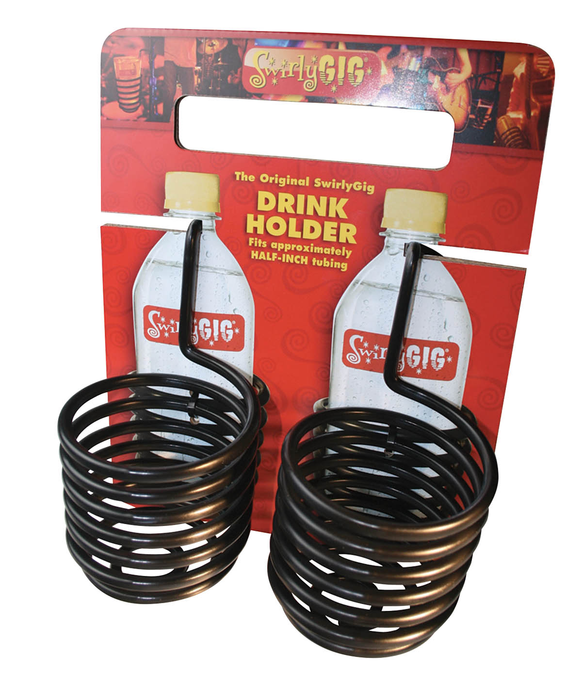 The Original SwirlyGig - Drink Holder 1/2" Tubing