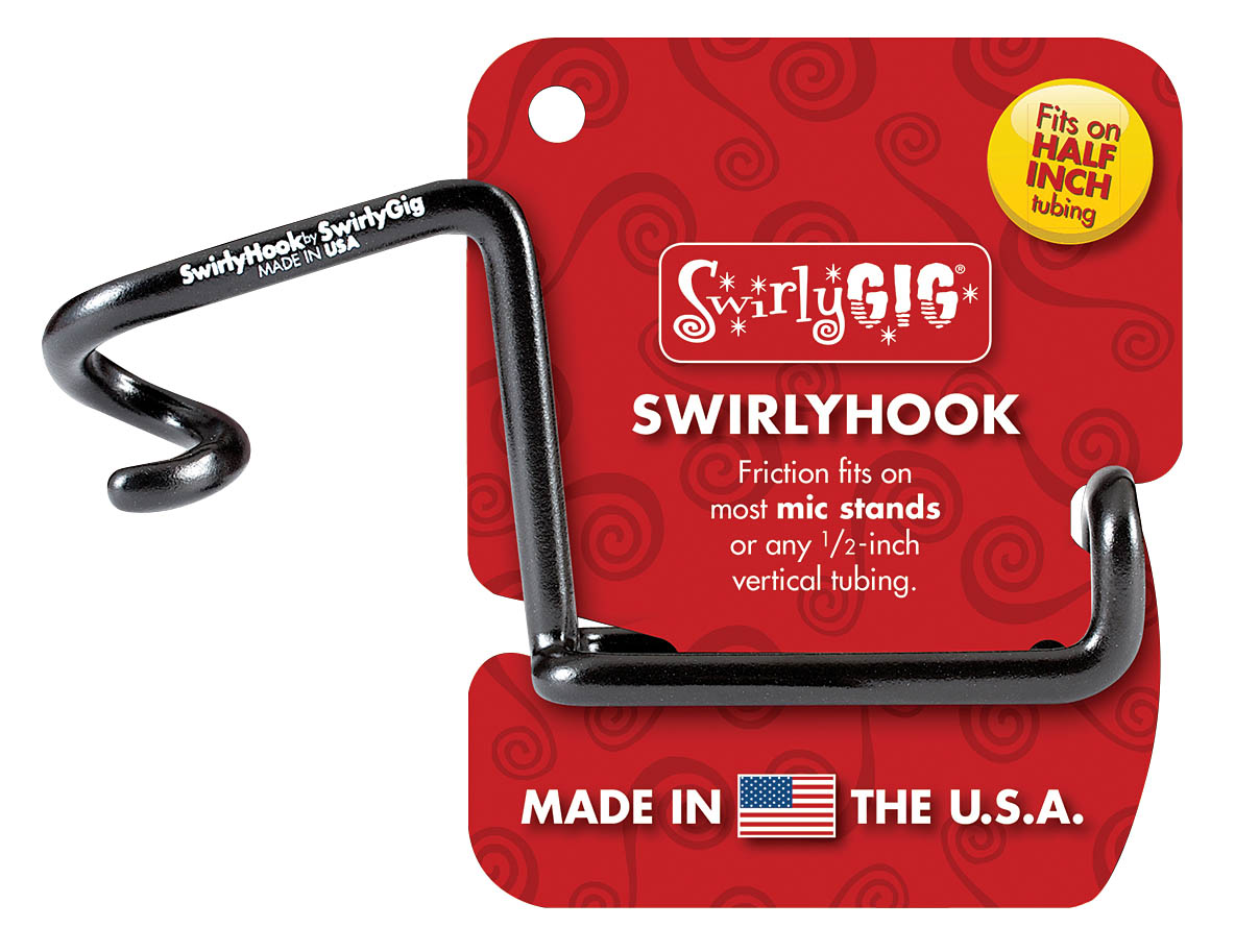 The SwirlyHook - Accessory Holder 1/2" Tubing