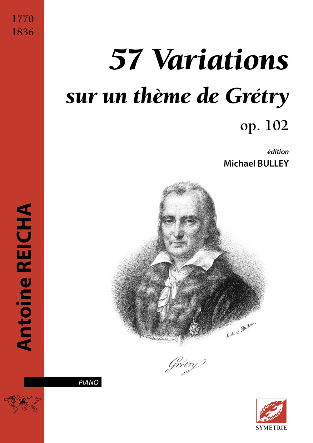 57 Variations sur un thème de Grétry, op. 102 (REICHA ANTOINE)