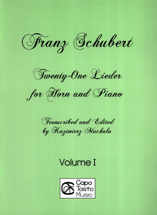 Lieder, 21 Vol.1 (SCHUBERT FRANZ)