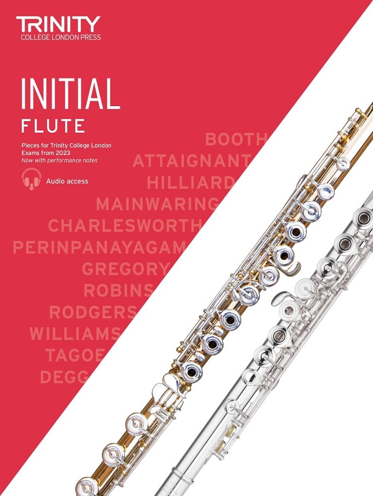 TCL Flute Exam Pieces from 2023: Initial
