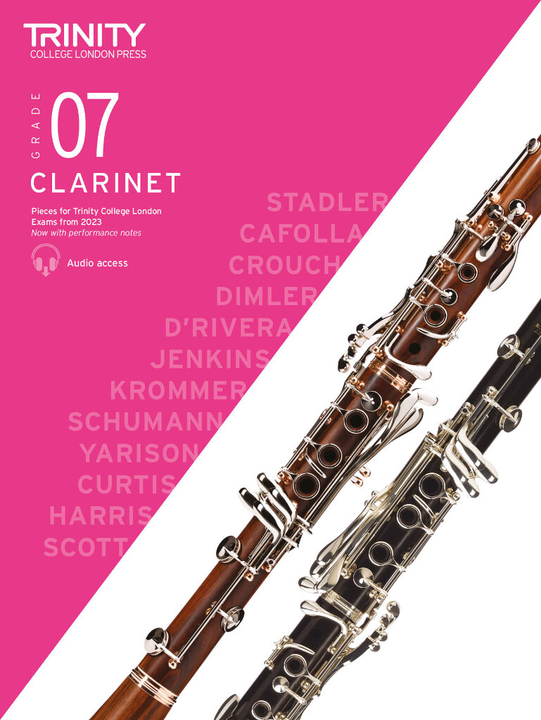 TCL Clarinet Exam Pieces from 2023: Grade 7