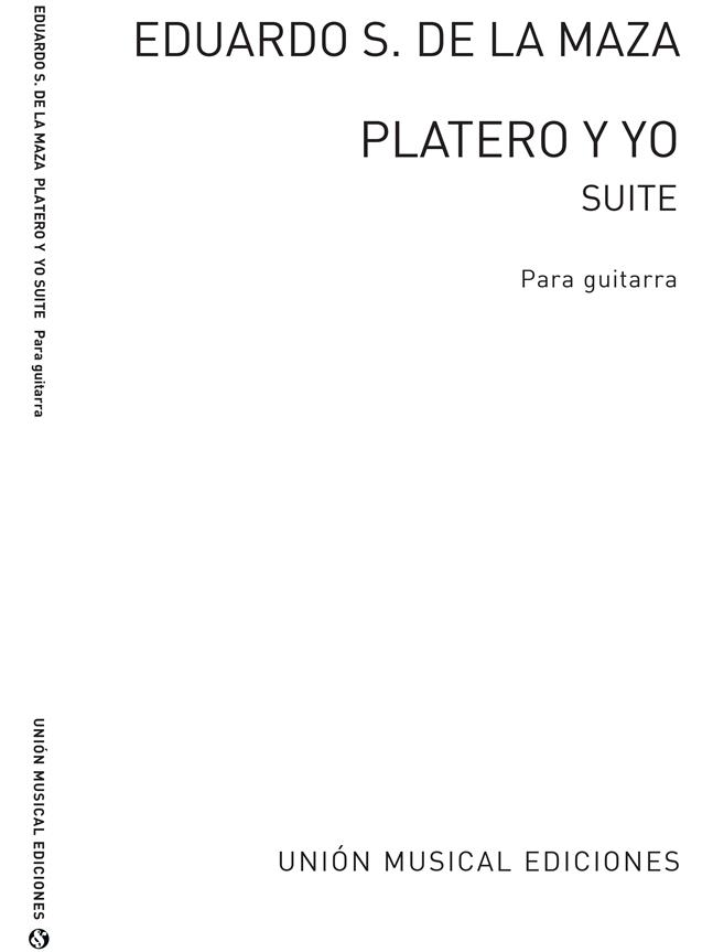 Sainz De La Maza Eduardo Platero Y Yo Suite Para Guitarra