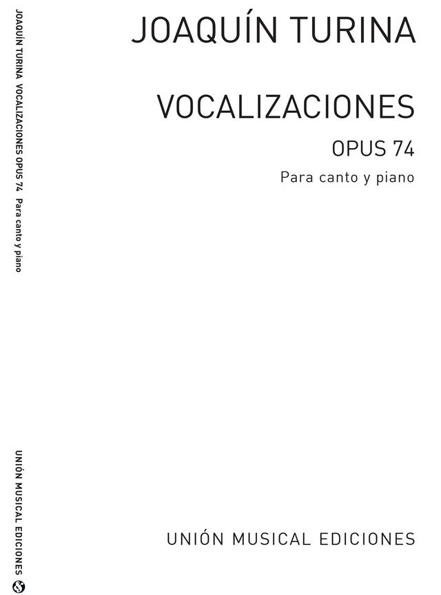 Turina Vocalizciones Op. 74 Chant/Piano