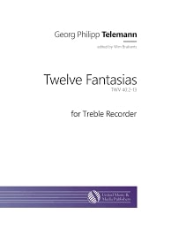 Twelve Fantasias for Solo Treble Recorder