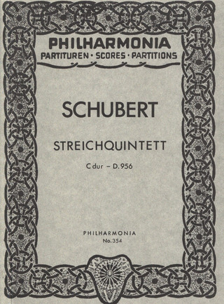 String Quintet In C Major Op. 163 Op. 163 D 956 (SCHUBERT FRANZ)