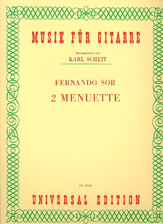 2 Minuetten S. Guitare Op. 24/1, 5/3 (SOR FERNANDO)