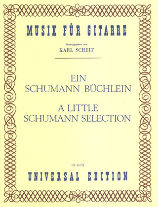A Little Schumann Selection S Gtr (SCHUMANN ROBERT)