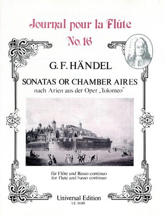 Sonatas Or Chamber Airs Fl Bc Band 16