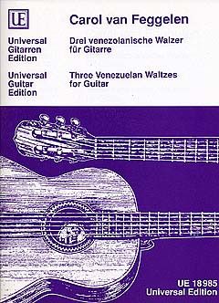 3 Venezuelan Waltzes 3 Guitare Op. 18