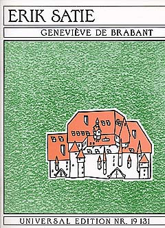 Genevieve De Brabant Vce Pft Op. Posth. (SATIE ERIK)