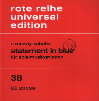 Statement In Blue Band 38 (SCHAFER ROBERT MURRAY)