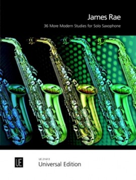 36 More Modern Studies for Solo Saxophone (RAE JAMES)