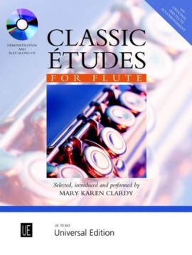 Classic Etudes for Flute with CD