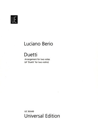 Duetti (BERIO LUCIANO)