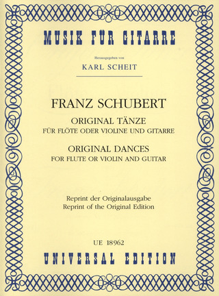 Original Tänze (SCHUBERT FRANZ)