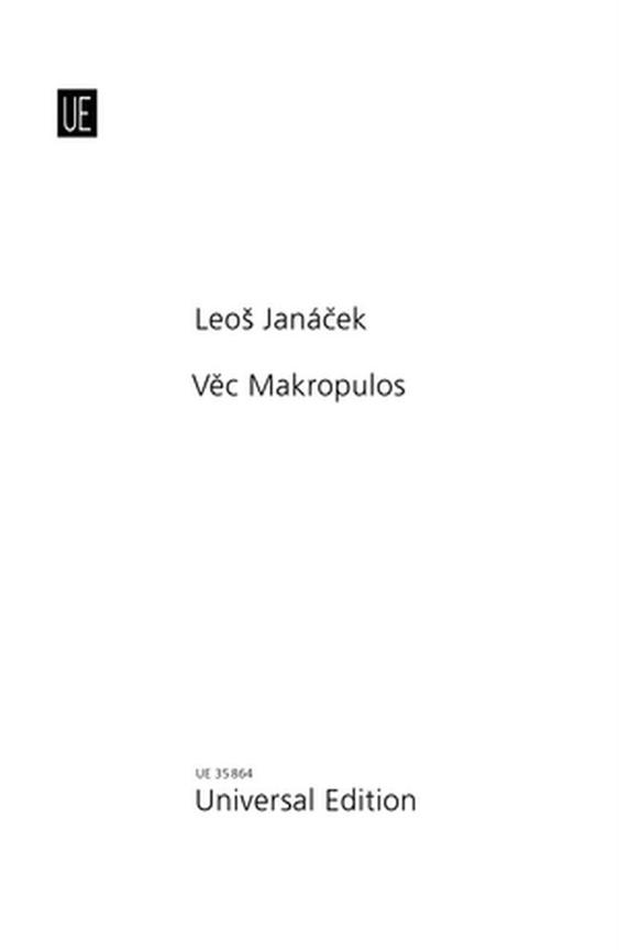 The Makropulos Affair (JANACEK LEOS)