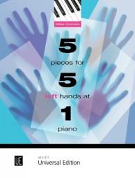 5 Pieces for 5 left Hands at 1 Piano (CORNICK MIKE)