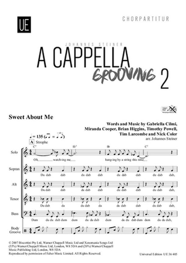 A Cappella Grooving 2 (STEINER JOHANNES)