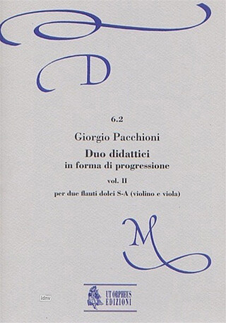 Didactic Duos Taken From Several Authors To Simplify The Comprehension And Performance Of Renaissance And Baroque Music