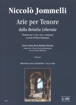 Betulia Liberata. Arias For Ténor