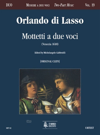 Mottetti A Due Voci (Venezia 1610) (Original Clefs) (LASSO ORLANDO DI)