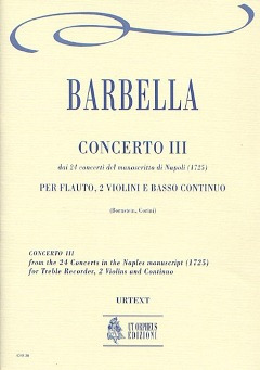 Concerto #3 From The 24 Concertos In The Naples Manuscript (1725)
