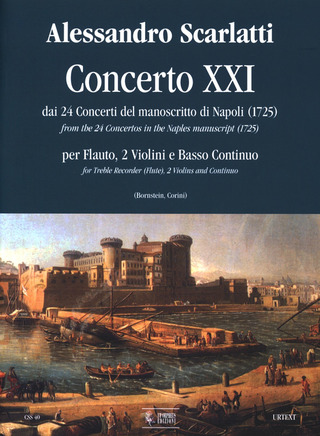 Concerto #21 From The 24 Concertos In The Naples Manuscript (1725)