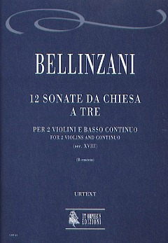 12 Sonate Da Chiesa A Tre (18Th Century)