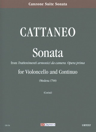 Sonata From 'Trattenimenti Armonici Da Camera'. Opera Prima (Modena 1700)