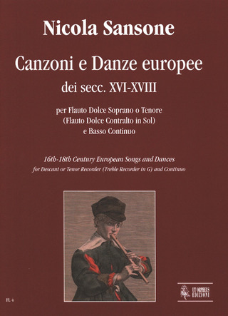 16Th-18Th Century European Songs And Dances