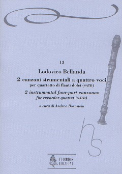 2 Instrumental Four-Part Canzonas (Verona 1599)