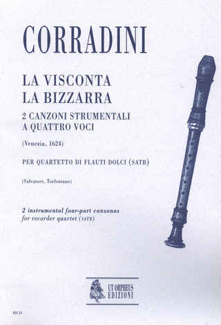 La Visconta, La Bizzarra. 2 Instrumental Four-Part Canzonas (Venezia 1624)